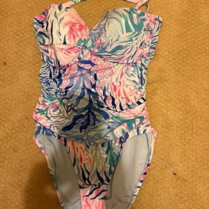 Flamenco Lilly Pulitzer one piece swim suit